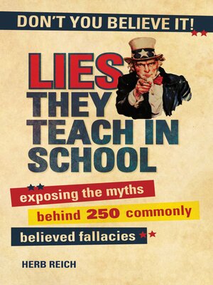 cover image of Lies They Teach in School